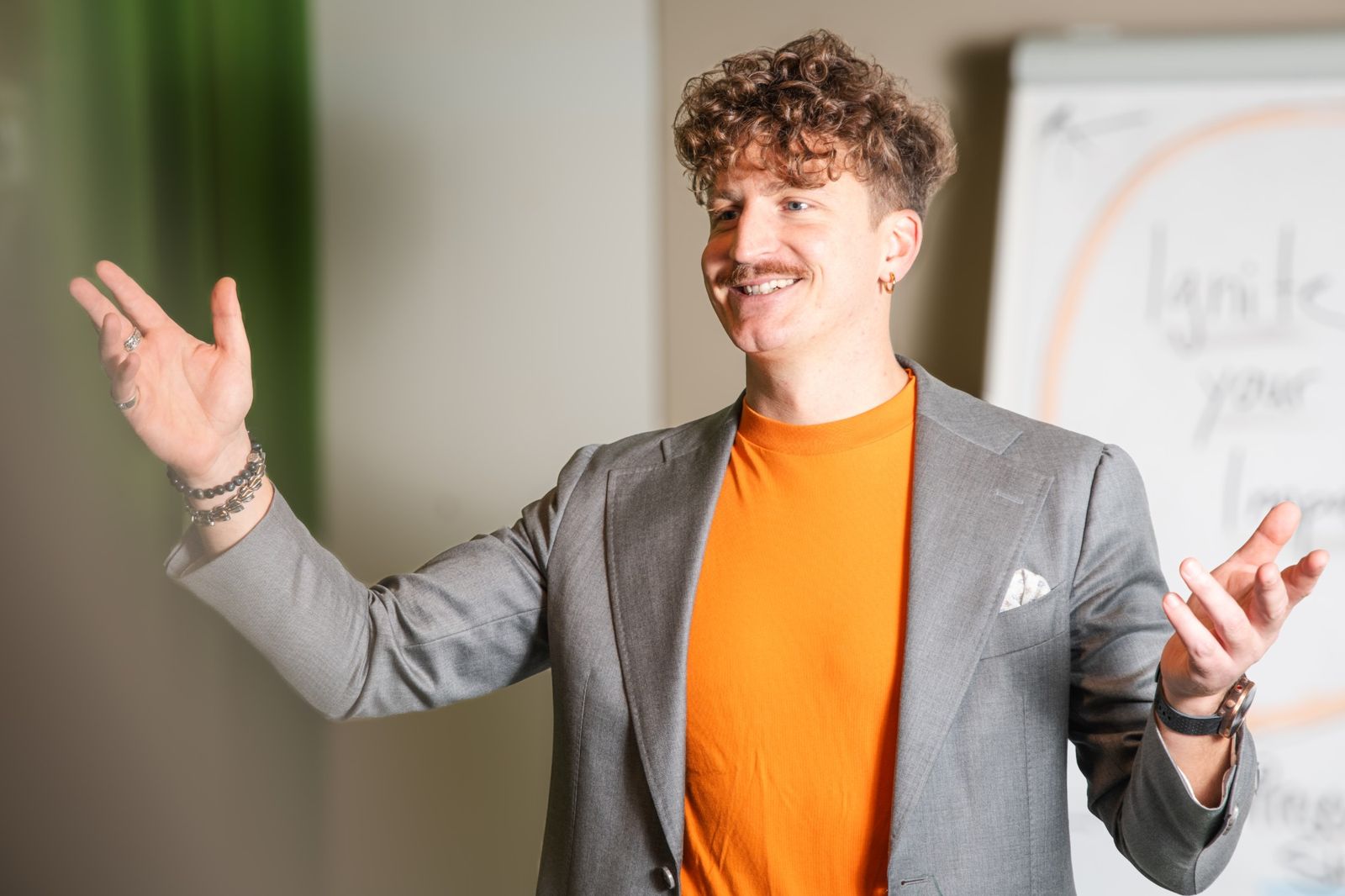 Auf der Bühne: Workshops und Trainings